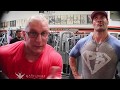 Mike and Robert arms workout BC 13 1