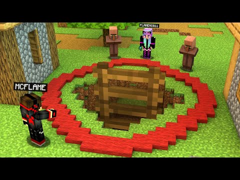 IF YOU LEAVE THE CIRCLE YOU DIE - MINECRAFT @Mc_flame
