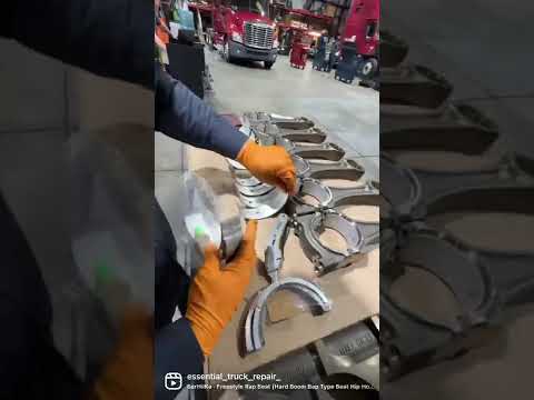 Bearing piston and main installation on Cummins ISX15