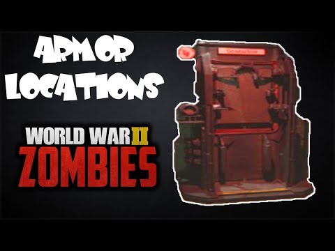 ALL OF THE ARMOR (JUGGERNOG) LOCATIONS IN FINAL REICH - WWII ZOMBIES