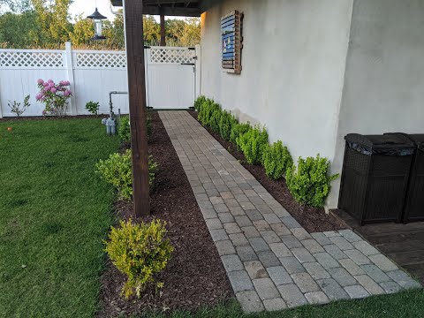 How to build a Paver Walkway