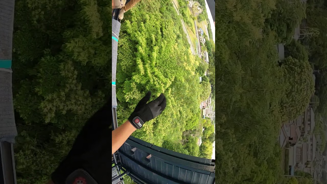 【ラペリング】飛出し戦闘降下 PF 練習 LongVer #Shorts 【タクトレ】