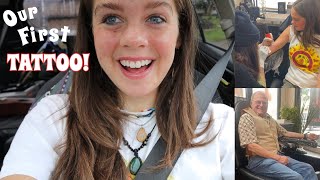 Getting my first TATTOO with my Grandpa (VLOG!)