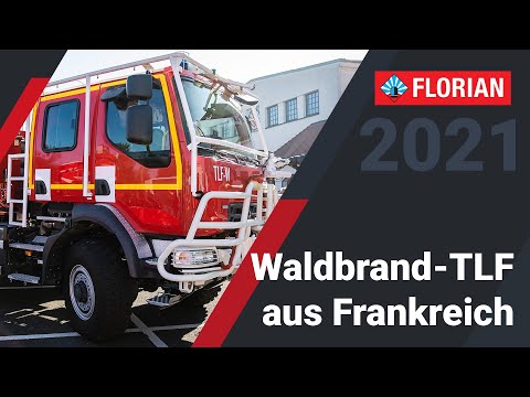 FLORIAN 2021: Französisches Waldbrand-TLF von Desautel
