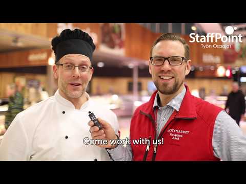 Venha trabalhar no novo balcão de sushi em K-Citymarket Länsikeskus