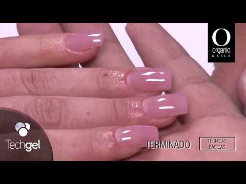 TechGel By Organic® Nails // Aplicación básica en mano completa