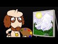 Painting In Pallet Town A Bob Ross Pokemon Parody
