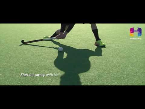 Inside Hockey Skill: Deceptive sweep hit