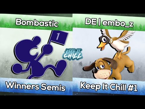 Bombastic (Game & Watch) vs. DE | embo_z (Duck Hunt) | Keep it Chill #1 | Smash Ultimate WSFs