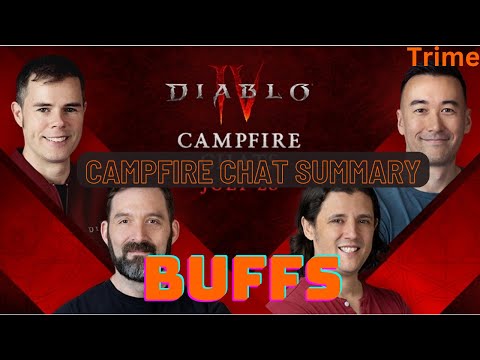Diablo 4 Campfire Chat Recap for patch 1.1.1