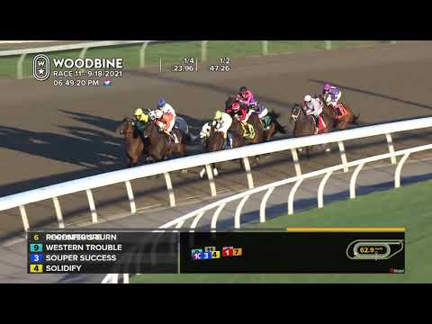 Woodbine, Tbred, September 18, 2021 Race 11