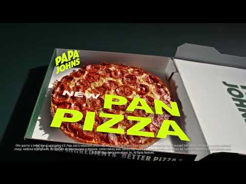 Papa Johns New Pan Pizza :06