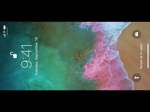 iOS 10 Lock-screen (Left) vs iOS 9 Lock-screen (Right)