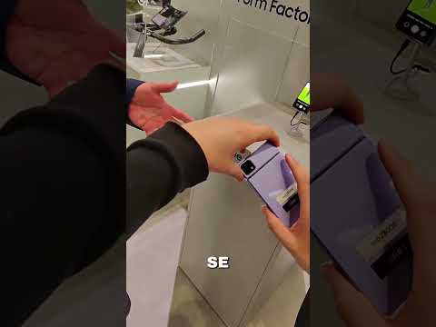 Ce smartphone Samsung s'ÉTIRE ! ♻️📱@Samsung (#samsung #tech #innovation #gadget #tool #concept)