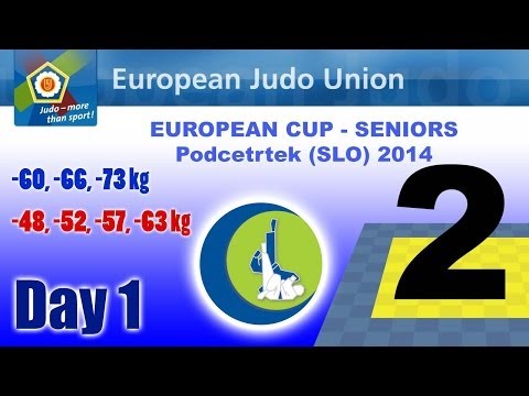 European Cup Seniors - Podcetrtek (SLO) 2014 - Day 1 - Tatami 2