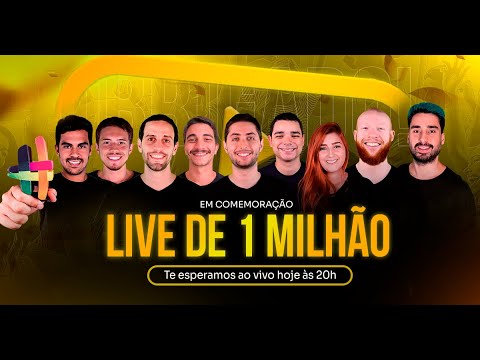 Live de 1 Milhão de Inscritos | Hashtag Treinamentos