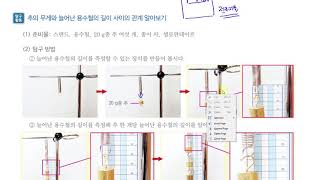[초등과학 4-1 무료강의] 4. 물체의 무게 ③ 물체의 무게와 늘어난 용수철의 길이는 어떤 관계가 있을까요?