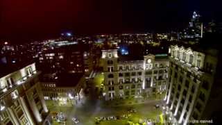 preview picture of video 'Flying at Place d' Youville, rue McGill.'