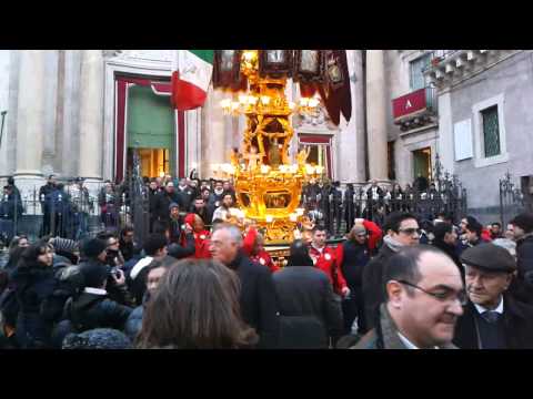 Cereo Circolo S. Agata in Processione con il Velo di S. Agata
