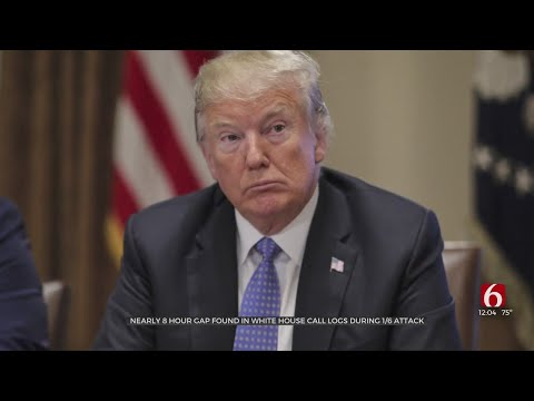 White House Records Turned Over To House Show 7-Hour Gap In Trump Phone Log On Jan. 6