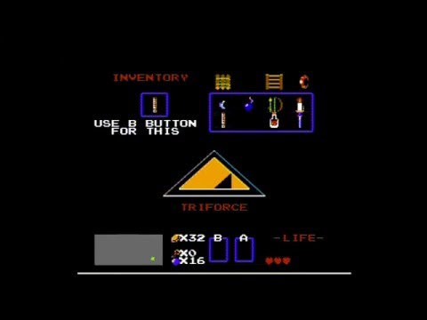 The Legend of Zelda 3 Heart Challenge - Level 8 Magic Key Run