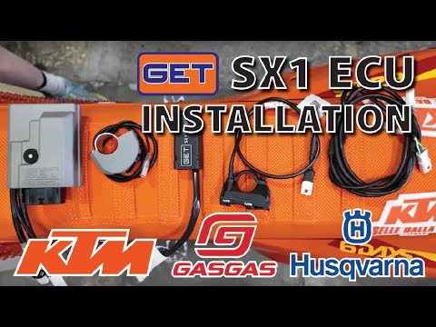 GET SX1 ECU INSTALLATION - KTM, HUSQVARNA, GASGAS DIRTBIKES