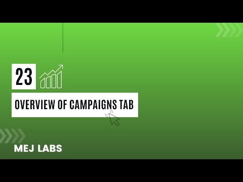 Overview of Campaigns