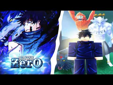 Becoming MEGUMI FUSHIGURO & UNLOCKING MAHORAGA In Roblox Jujutsu Zero (Ten Shadows)