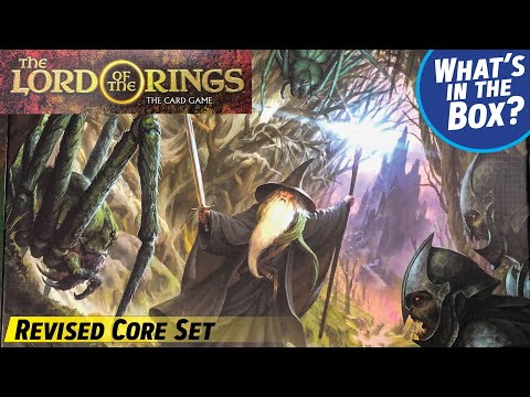 Revised Core Set Unboxing for the LORD OF THE RINGS the Card Game