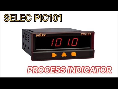 How to selec pic101 _process indicator connection and settings in VFD