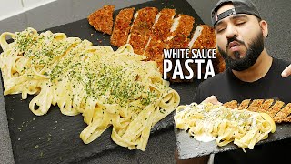 THE BEST WHITE SAUCE PASTA ON EARTH!