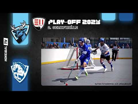 Highlights Play-off Extraligy hokejbalu | SK Hokejbal Letohrad vs. HBC Pardubice | 2. zápas | 7.5.23