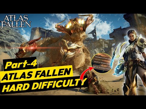 Atlas Fallen Part-4 Thelo's Scourge [Hard Difficulty] Atlas Fallen Walkthrough Ps5.