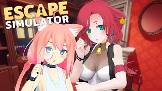 【脱出ルームシミュレーター】ボクたちに謎解きを挑むということはどういうことか見せてやるよおお！＃１【猫宮ひなた/八尋けい】