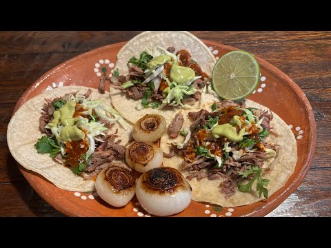 Siempre me piden esta receta de TACOS DE BARBACOA 🤤🤤🤤🤤