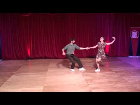 ESDC 2015 - Open Lindy Hop Classic Showcase - Prelims - Ricard Reig & Ariadna Beltran