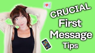 Online Dating First Message Tips [A Woman