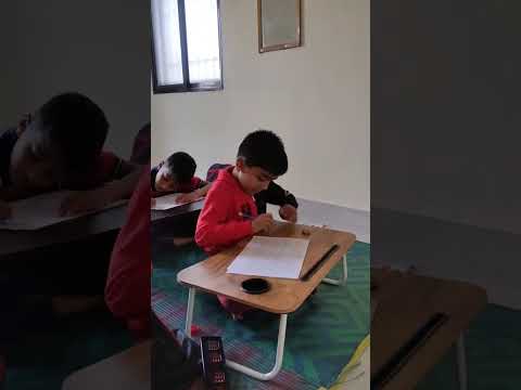 Smart Boy Jay Solving Double-Digit Maths with Abacus Visualization Method