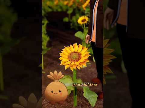 เทคนิคการเก็บเมล็ดทานตะวัน!