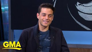 Rami Malek talks about new James Bond film, ‘No Time to Die’ l GMA video