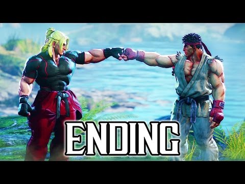 Street Fighter 5 - Story ENDING Walkthrough PART 6 @ 1080p (60fps) HD ✔