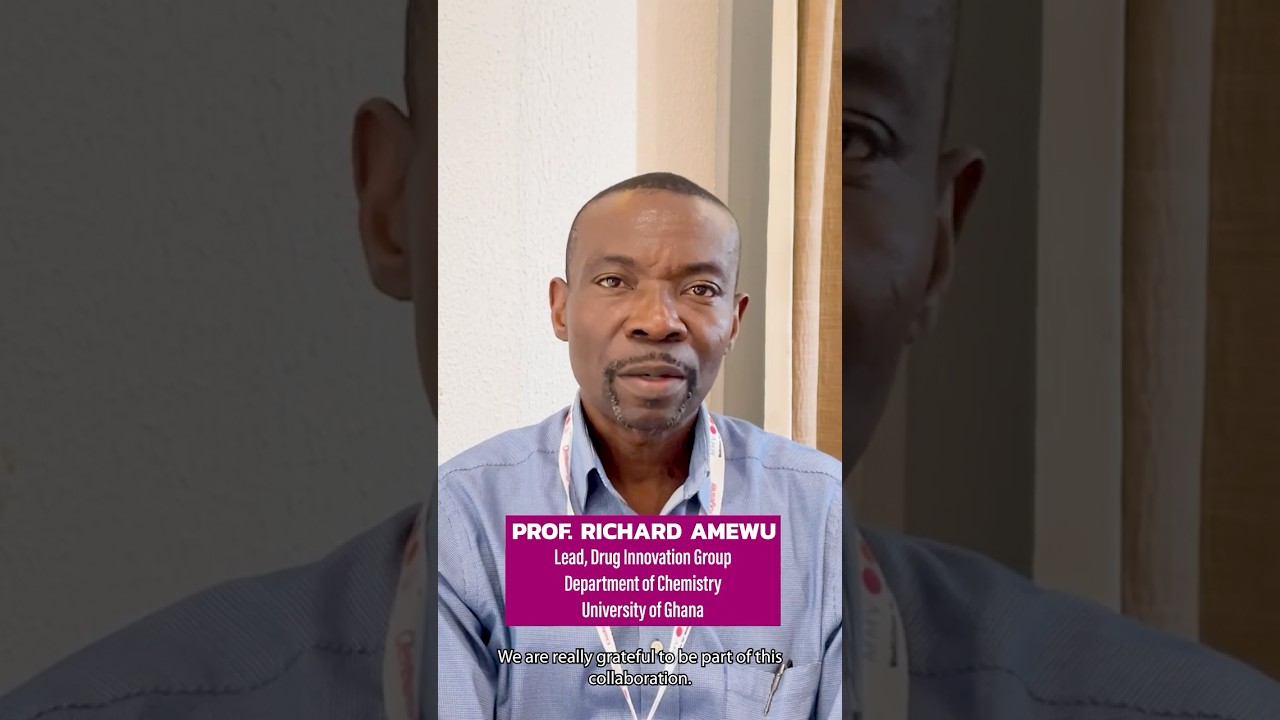AI for drug discovery and global health: Prof. Richard Amewu