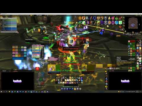 WoW TBC Classic.  BT BAd pally tank Illidan Main tank POV
