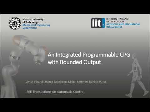 An Integrated Programmable CPG with Bounded Output