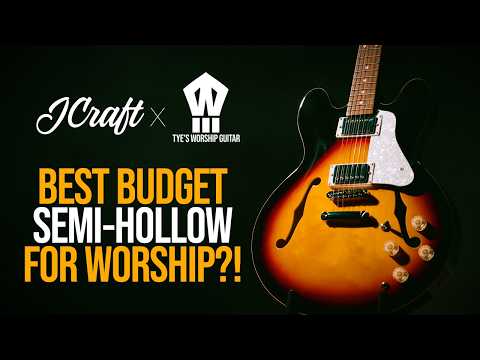 Budget Semi-Hollow na Pang-Worship?! JCraft AR-2 Review ft. Strat Ancheta