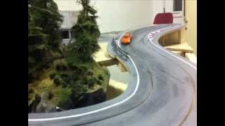 3rd Wood Slot Car Track: Circuit Gilles Villeneuve TESTING 1/43