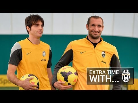 Extra Time con i giocatori della Juventus: Chiellini e De Ceglie.