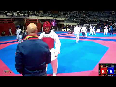 821  Glasnovic, Leon, SWE vs  Falgas Fischer, Alex, ESP 10 12