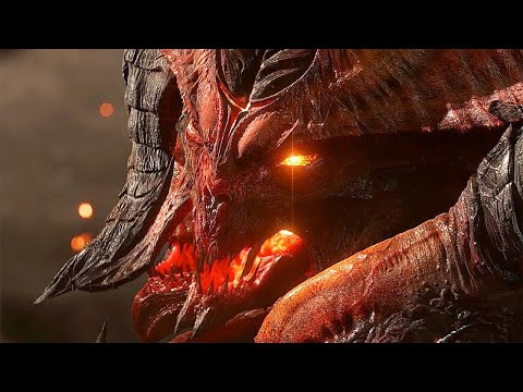 DIABLO 3 Imperius Vs Diablo Cinematic Battle 4K