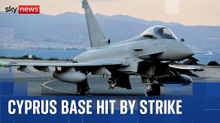RAF base in Cyprus hit by drone strike